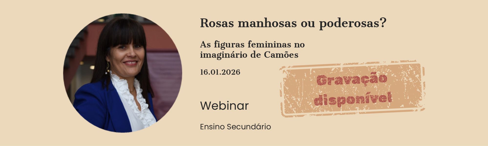 Camões webinares