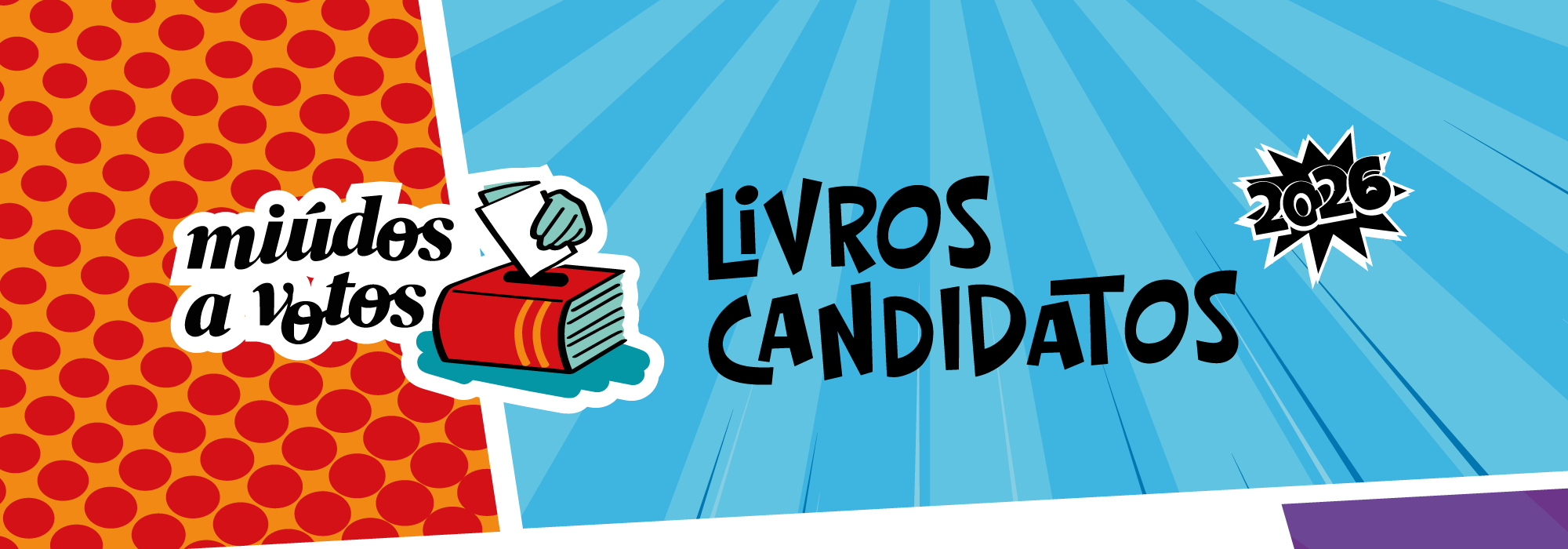 Miúdos a Votos - Livros Candidatos