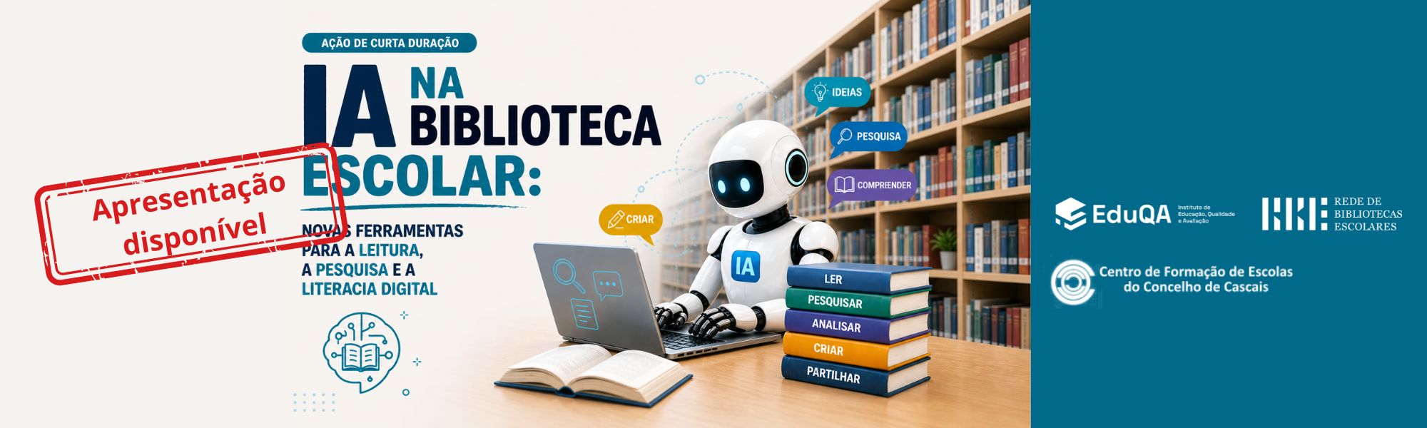IA na biblioteca escolar